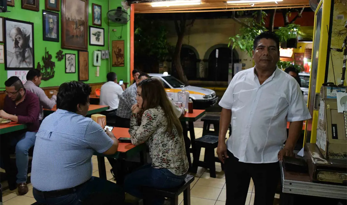 Instalaciones del Mesón del Quijote, en Tuxtla Gutiérrez. Foto: Óscar León/CP