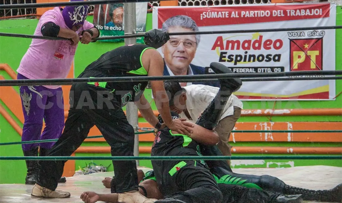 Los luchadores profesionales convocan a todos sus compañeros a participar. Guillermo Ramos/CP