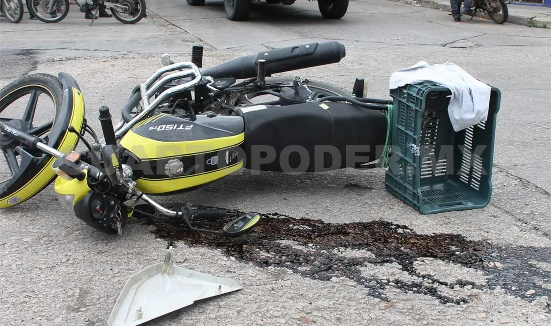 La víctima se desplazaba a bordo de una motocicleta al momento del impacto, el responsable se dio a la fuga tras el percance. Edberg Mayorga / CP
