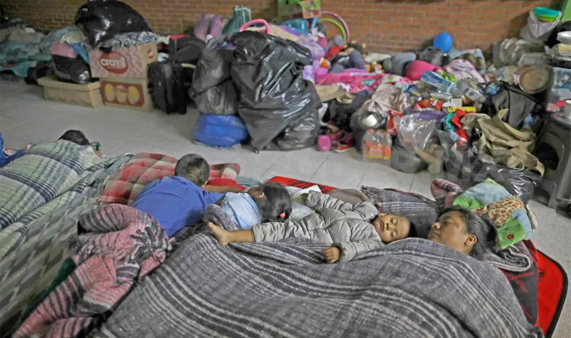 Aún sin casas por los sismos