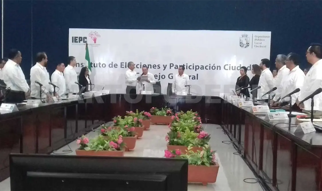 Partidos políticos se declaran listos para la contienda electoral 2018. Cortesía