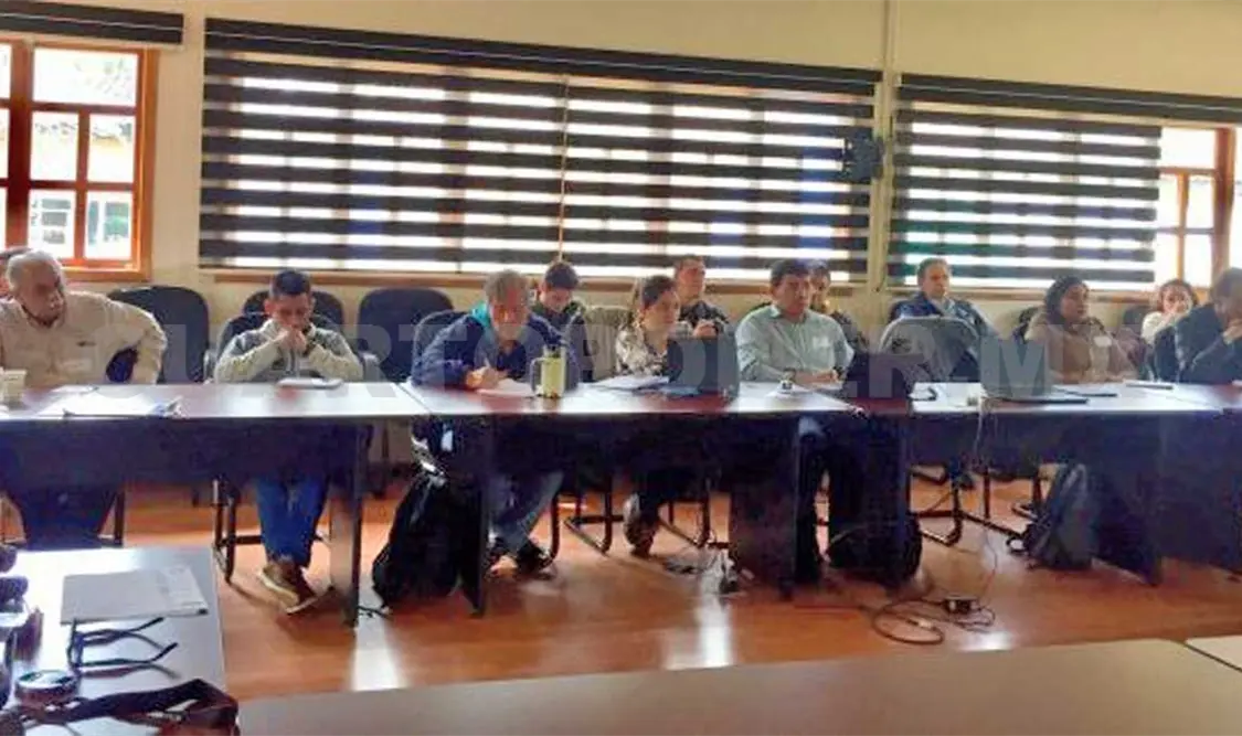 Aspecto del taller de planeación participativa para el Diseño de la Agenda de Desarrollo local de Los Altos de Chiapas. Manuel Martínez / CP