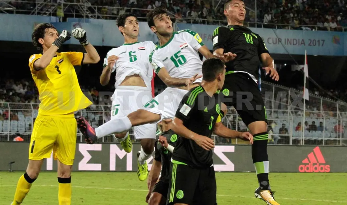 México viene de atrás y empata 1-1 con Irak