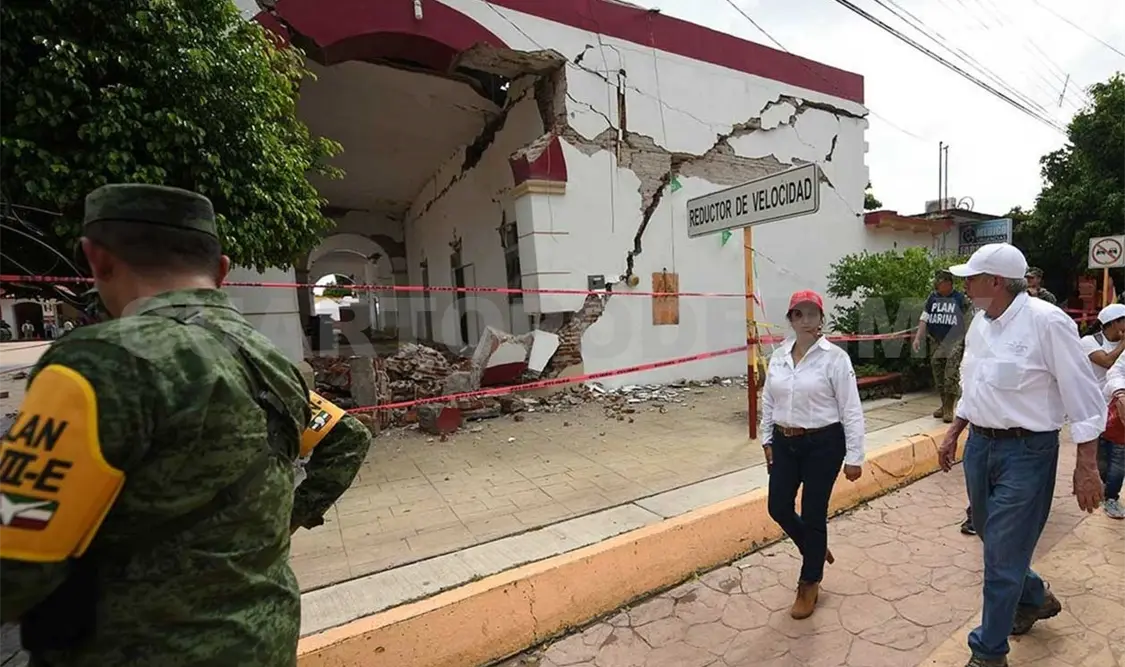 Más de 120 mil casas dañadas en Chiapas y Oaxaca por sismos
