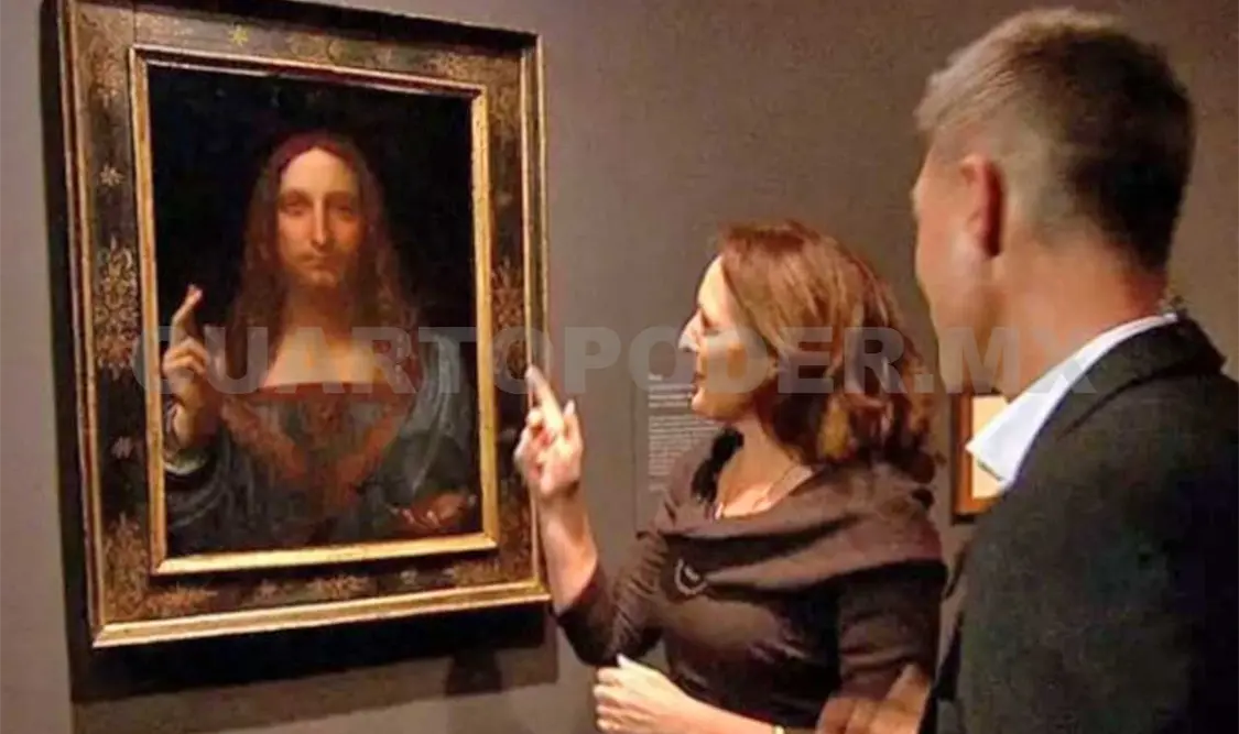 Salvator Mundi, de Leonardo da Vinci, cuadro redescubierto en 2005.