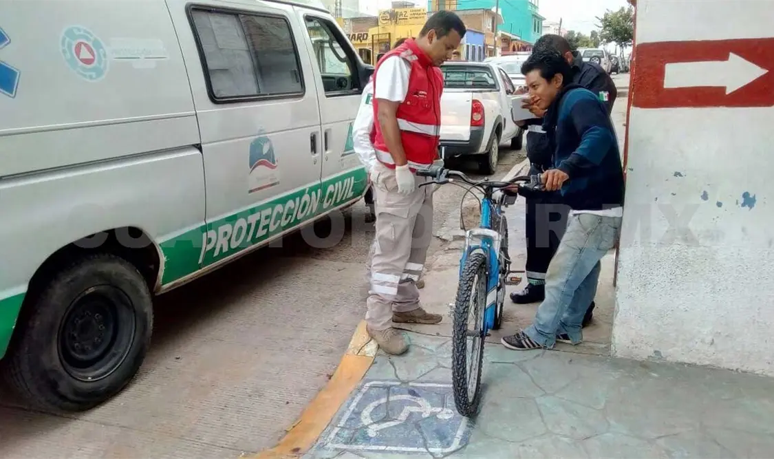 Ciclista fue embestido por vehículo “fantasma”