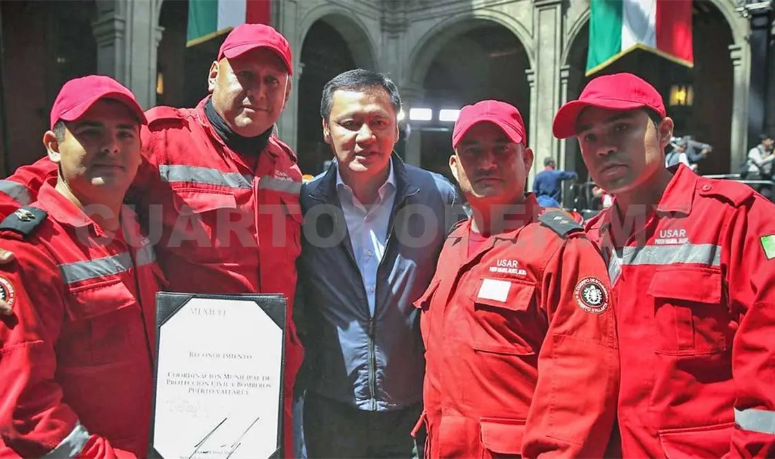 Reconocen a los héroes anónimos de septiembre