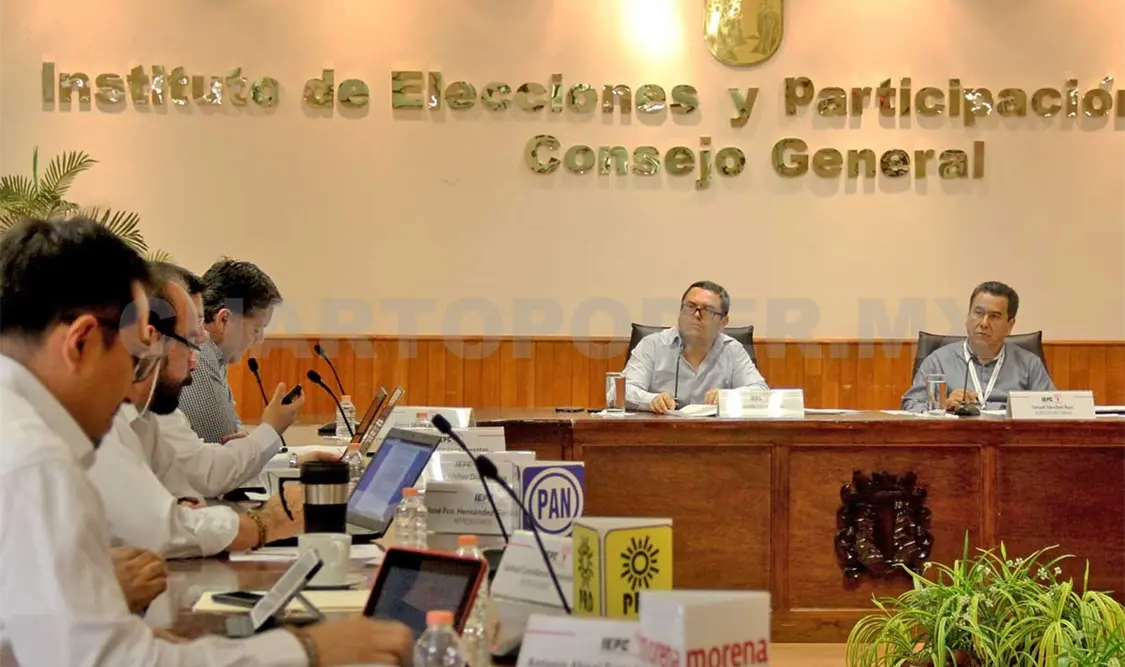Francisco Hernández, representante del PAN ante el IEPC. Cortesía.