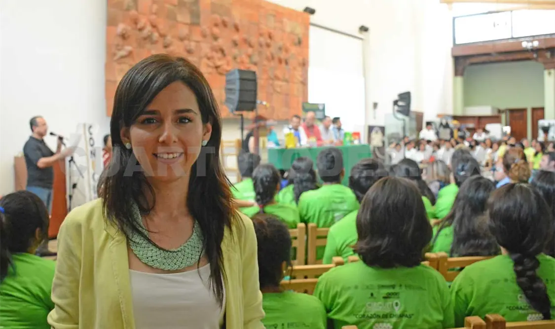 Cristina Nucamendi Vázquez, directora del centro cultural Exconvento de Santo Domingo. Darwin Mendoza