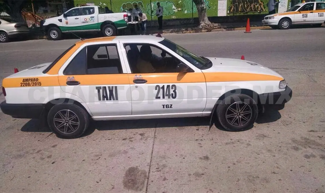 Dejarán de circular 300 taxis en Tuxtla