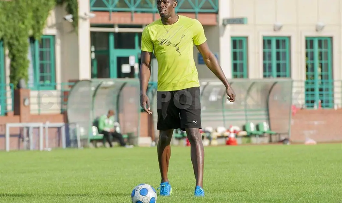 Usain Bolt reitera interés en jugar Futbol