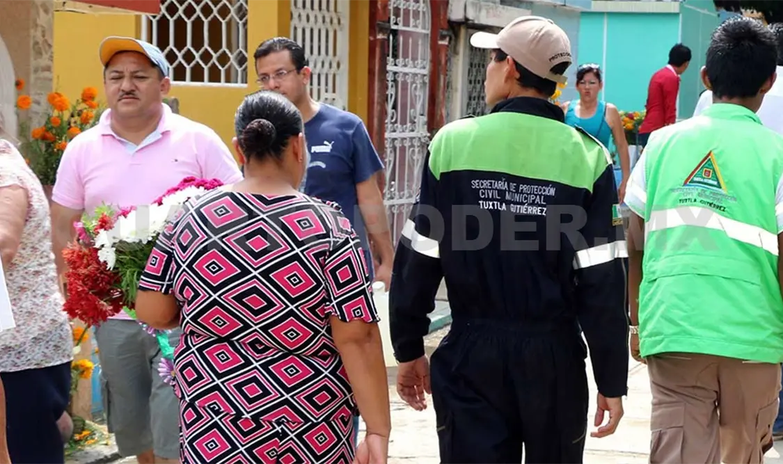 Se efectuara´n inspecciones al interior de los panteones. Cortesía