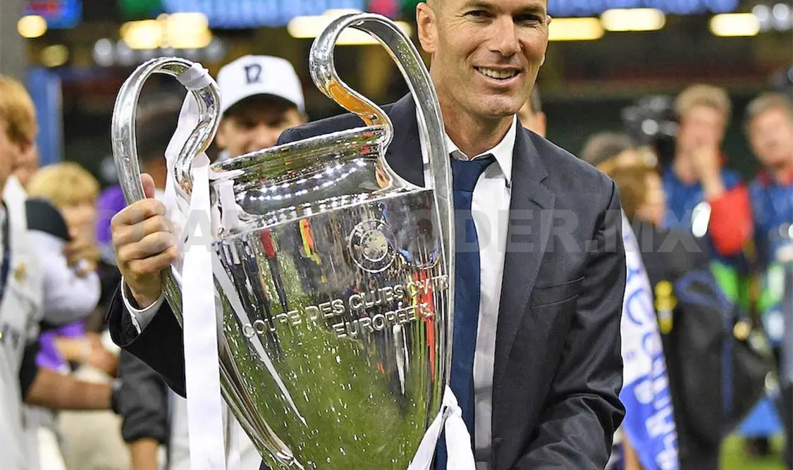 Zidane es elegido como el mejor entrenador