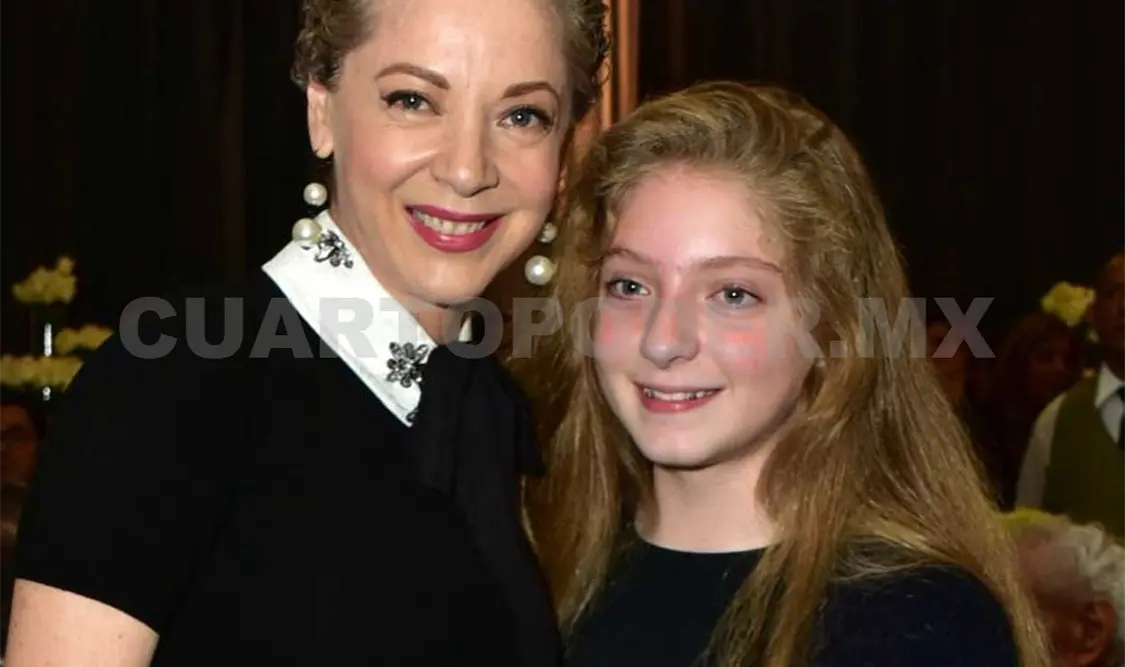 Así luce la hija de Edith González y Santiago Creel
