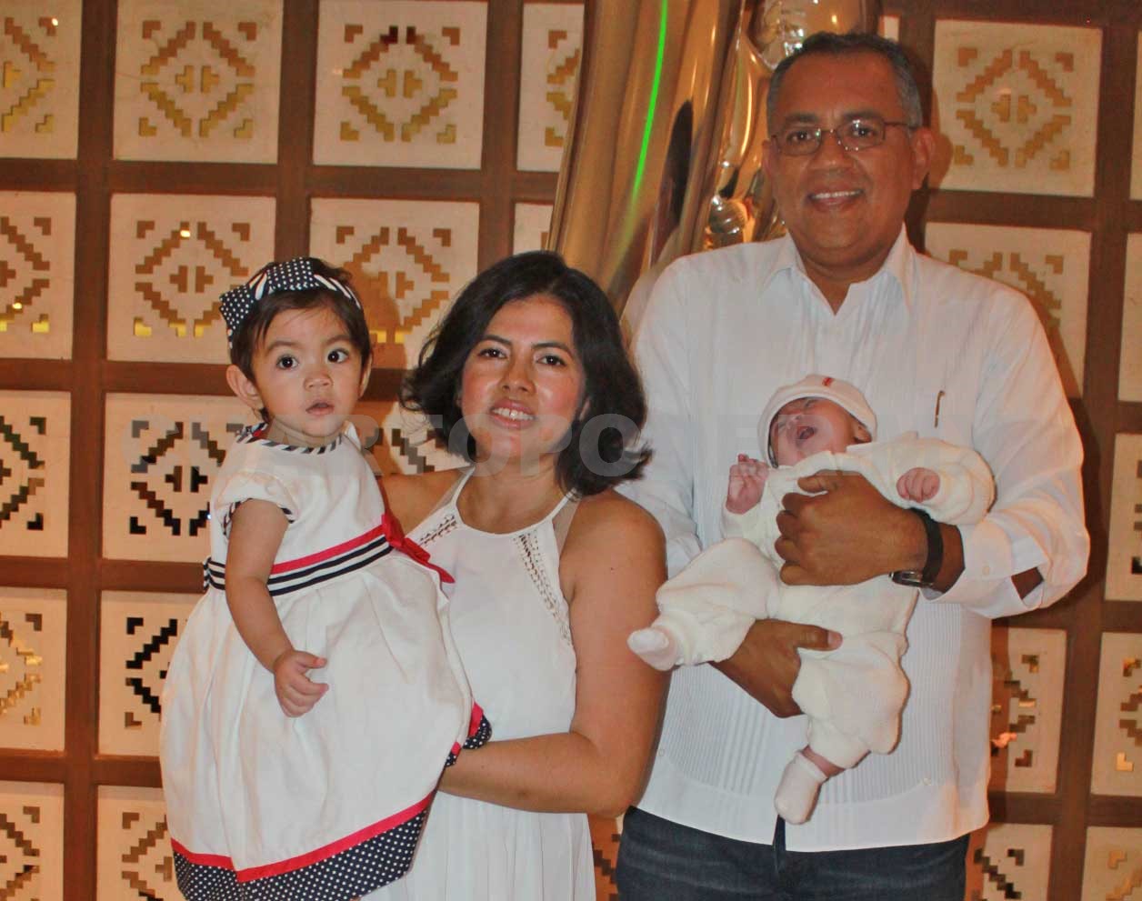 Presentación del pequeño Massimo