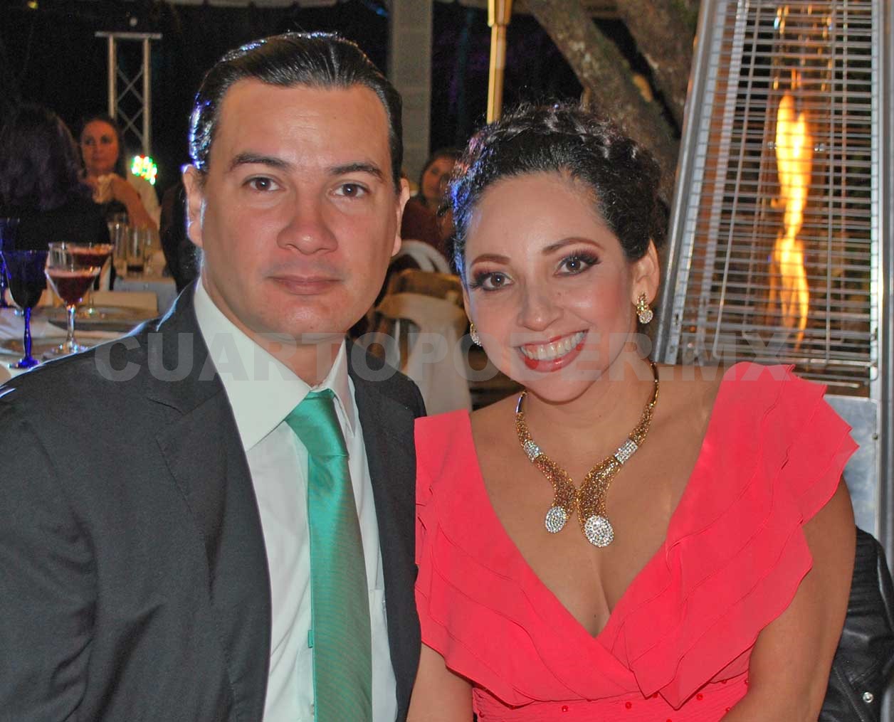 Mari´a del Carmen y Gustavo unieron sus vidas