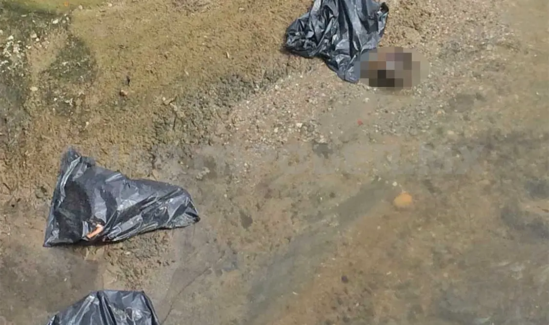Encuentran cuerpo mutilado en tres puntos de la ciudad