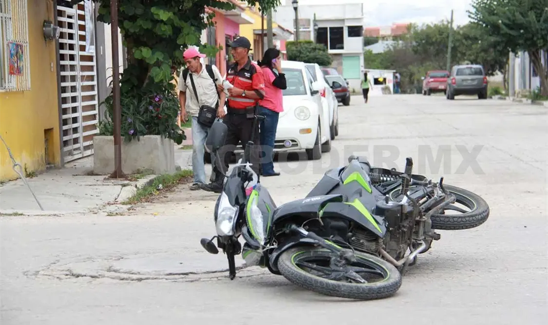 Conductor de Chevy arrolla a motociclista
