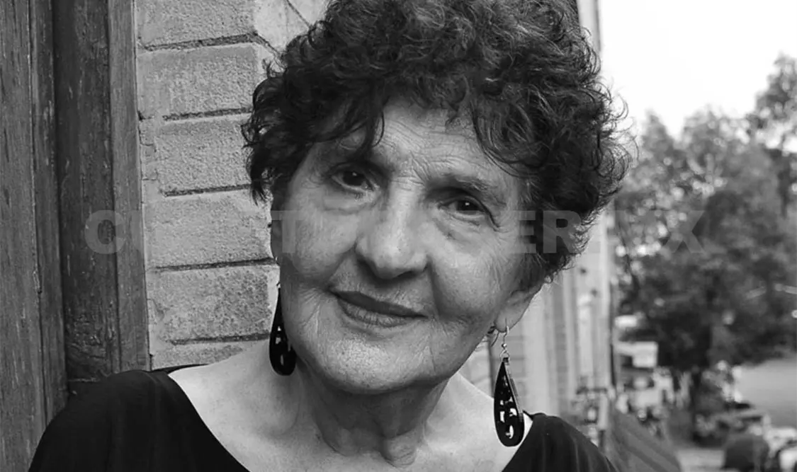 La escritora y académica galardonada. Cortesía