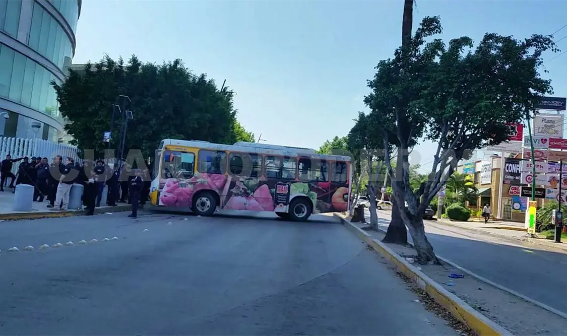 Caos vial por manifestación