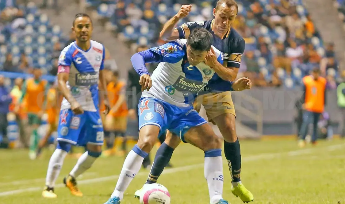 Puebla golea y manda al sótano a Pumas de la UNAM