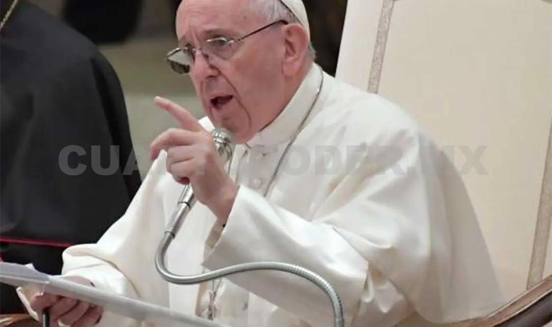 El papa ofreció un discurso en el que cargó contra “las lógicas particulares”. El Universal