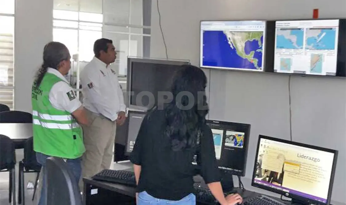 El Sistema Estatal de Protección Civil dio a conocer que el Ciclón Tropical Selma no afectará al estado de Chiapas. CP