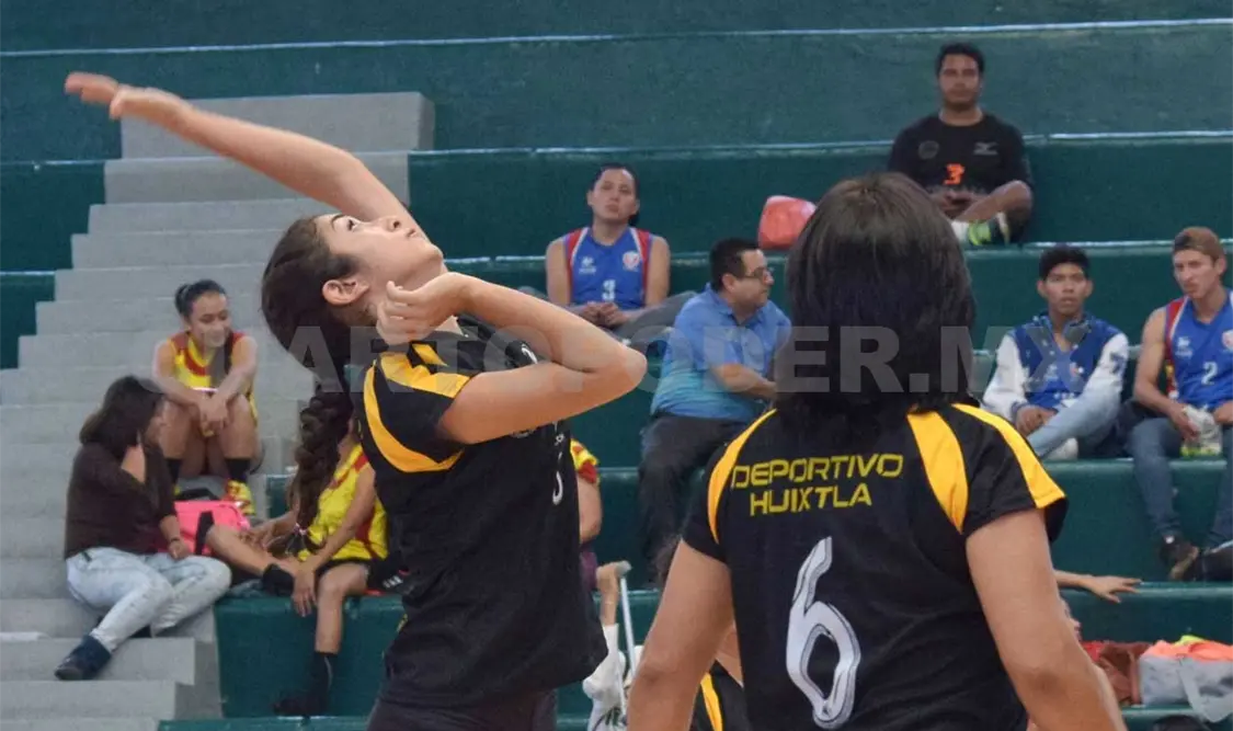 Los duelos de Voleibol se efectuarán en la cancha del auditorio municipal Efraín Fernández Castillejos