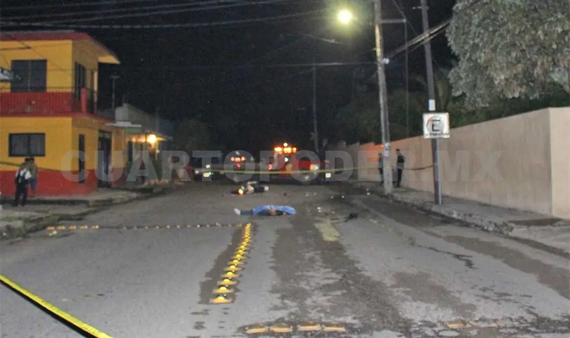 El accidente ocurrió sobre la 5ª avenida Sur entre 18ª y 20ª calle Oriente, en la colonia Damigas en la ciudad de Tapachula. Rafael Victorio / CP