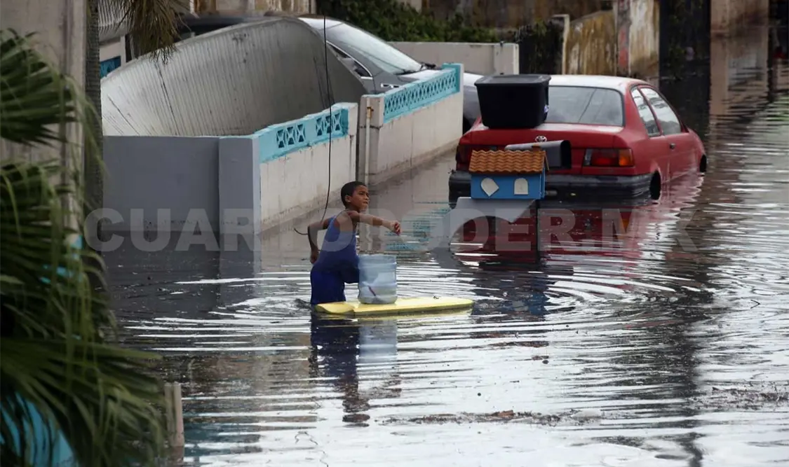 Las inundaciones ocurren no sólo en temporada de lluvias