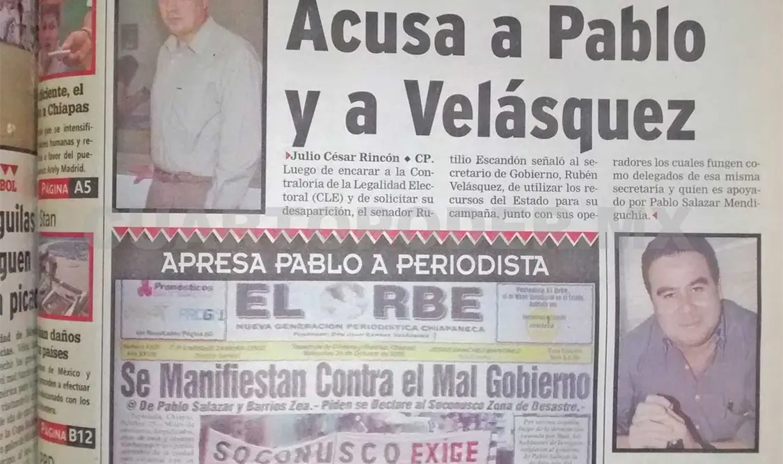 Siniestro pasado: Prohiben libertad de expresión