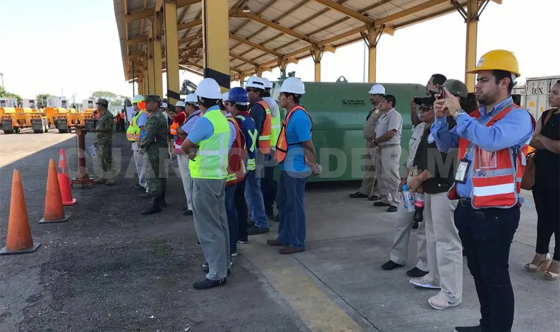 Realizan simulacros de seguridad