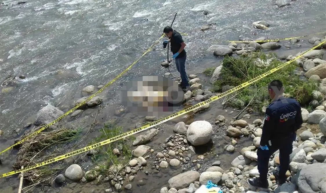 Encuentran cadáver de menor en el Río