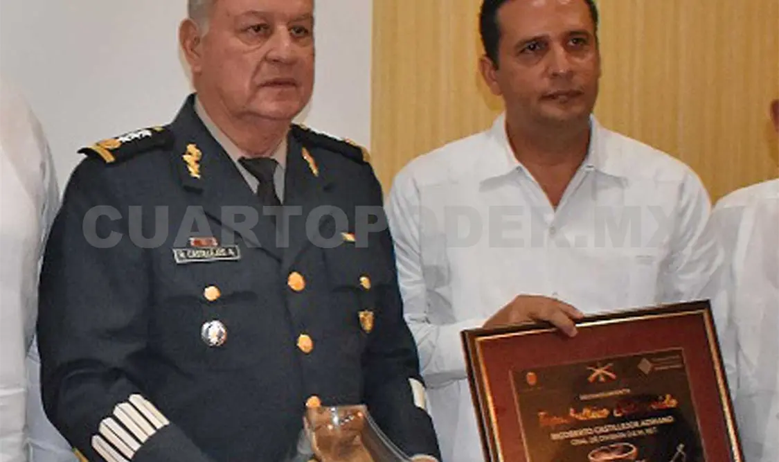 El premio fue otorgado por primera vez al general retirado, Rigoberto Castillejos Adriano. Rafael Victorio /CP