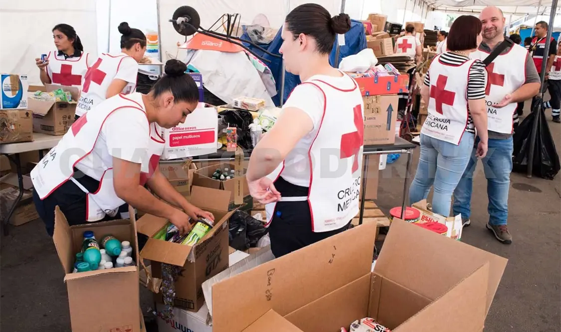 La ayuda canalizada, a través de la Cruz Roja, se distribuirá en seis municipios de Chiapas. CP