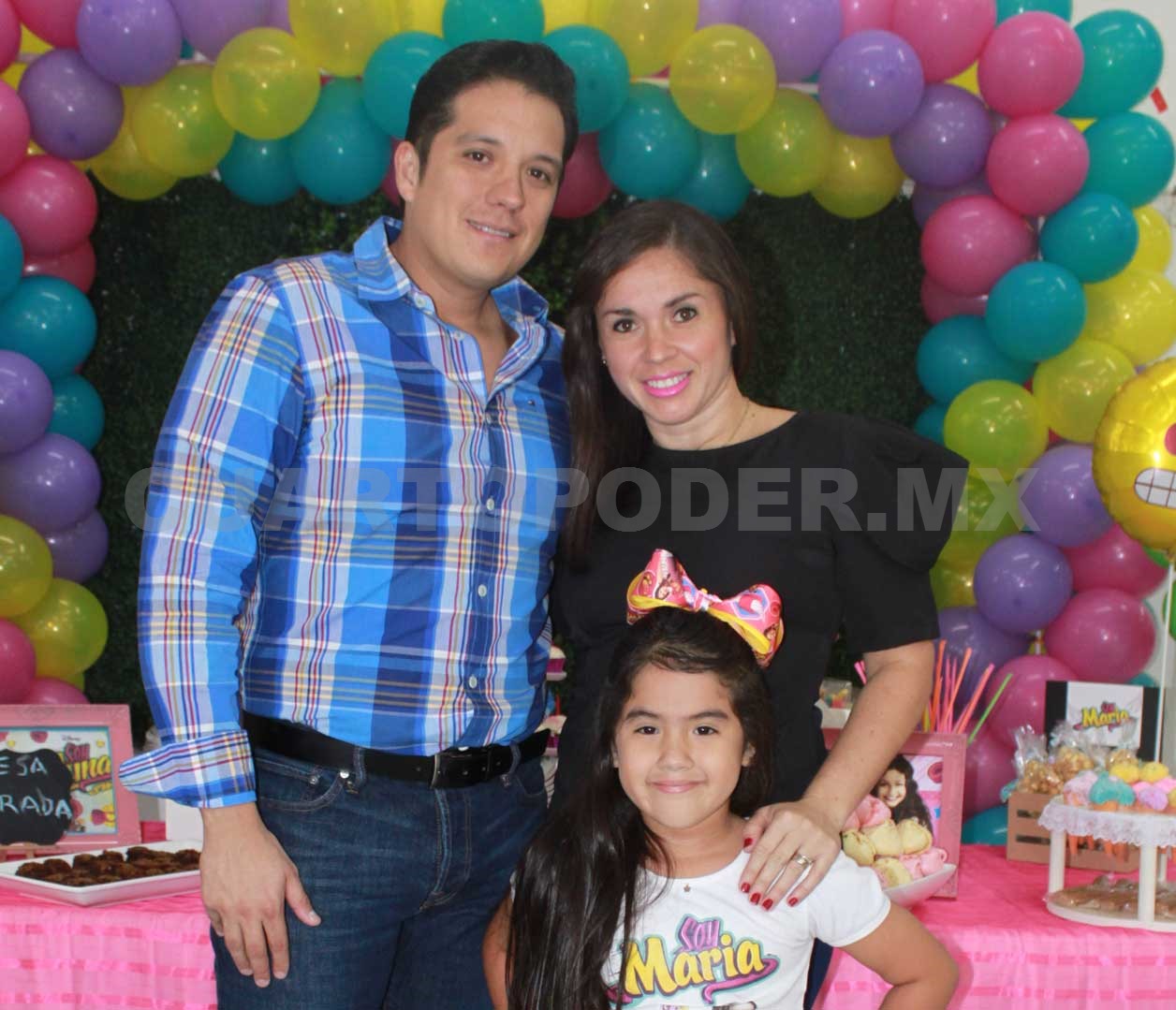 María festejó en grande su cumpleaños
