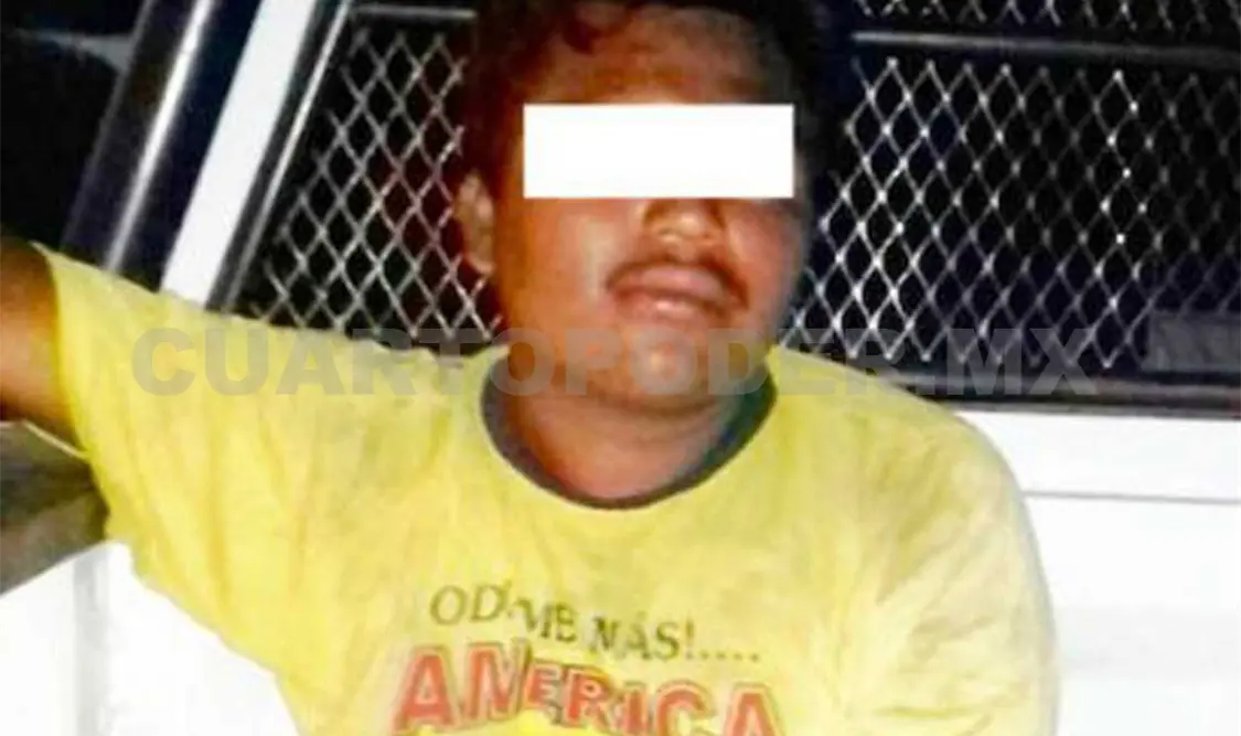 José Guadalupe “N” (23 años) fue detenido por el presunto delito de violación. Noel Vázquez / CP