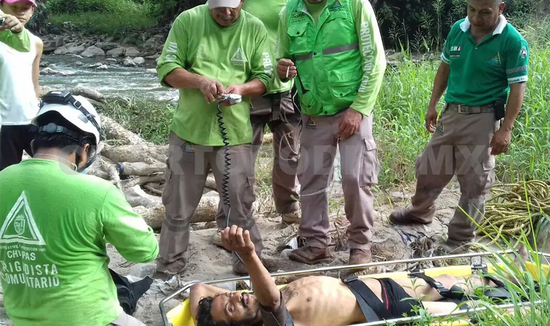 La víctima fue encontrada en la cañada del río Sabinal a la altura de la colonia Cerro de Guadalupe. Edberg Mayorga / CP