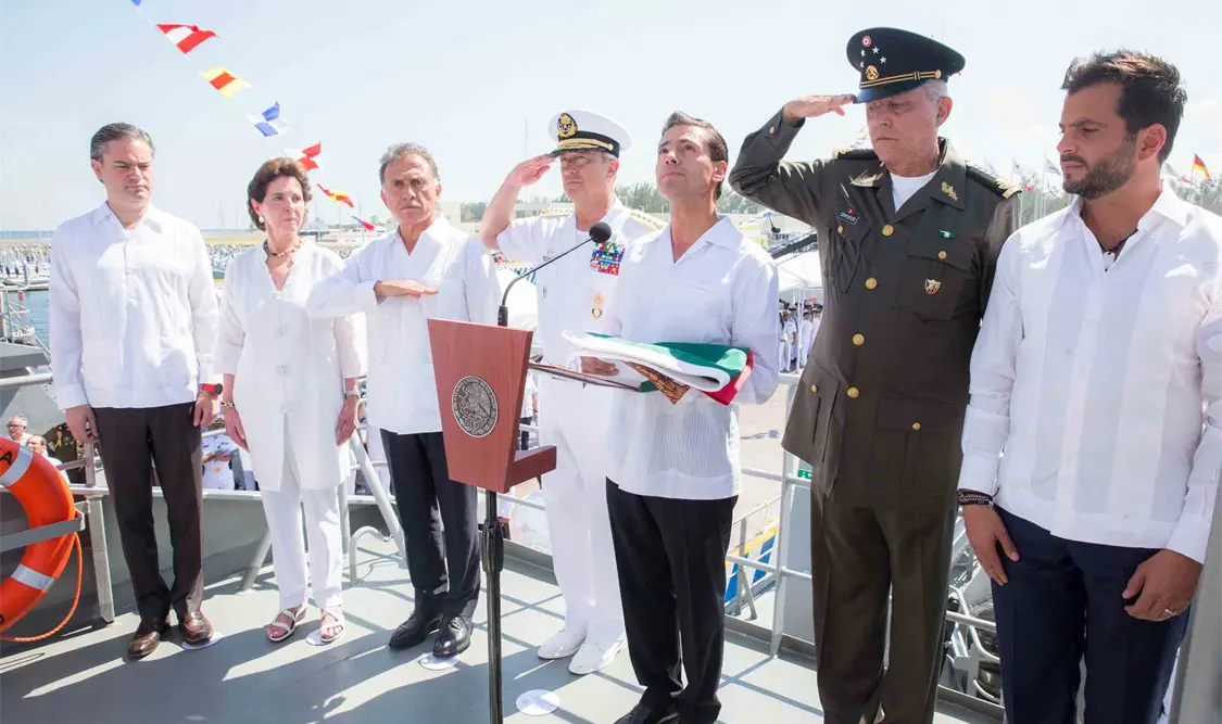 Policías Militar y Naval continuarán labores de seguridad en Veracruz: Peña Nieto