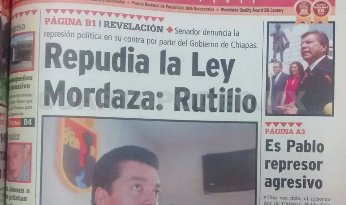 Siniestro pasado: Senador denuncia hostigamiento