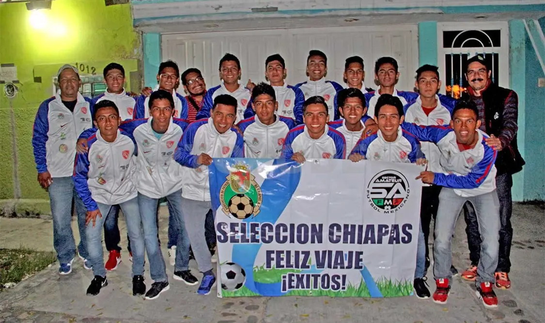 Selección Chiapas viaja al nacional