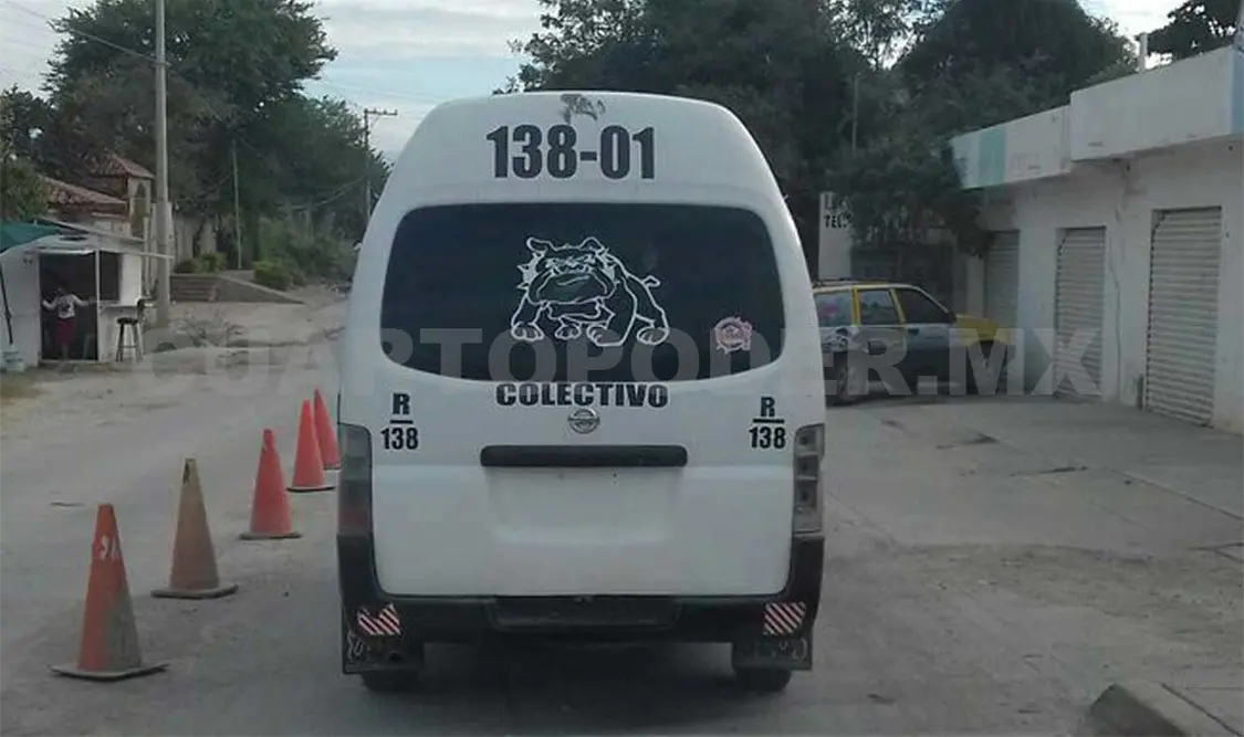 Colectivo al corralón