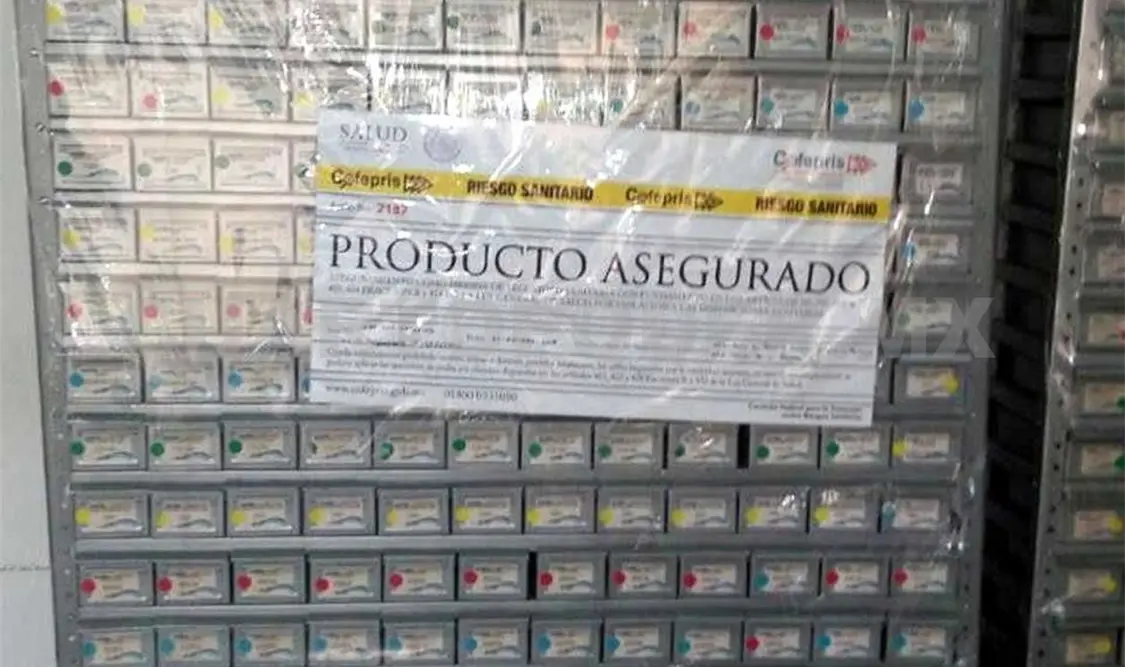 Decomisan dispositivos médicos