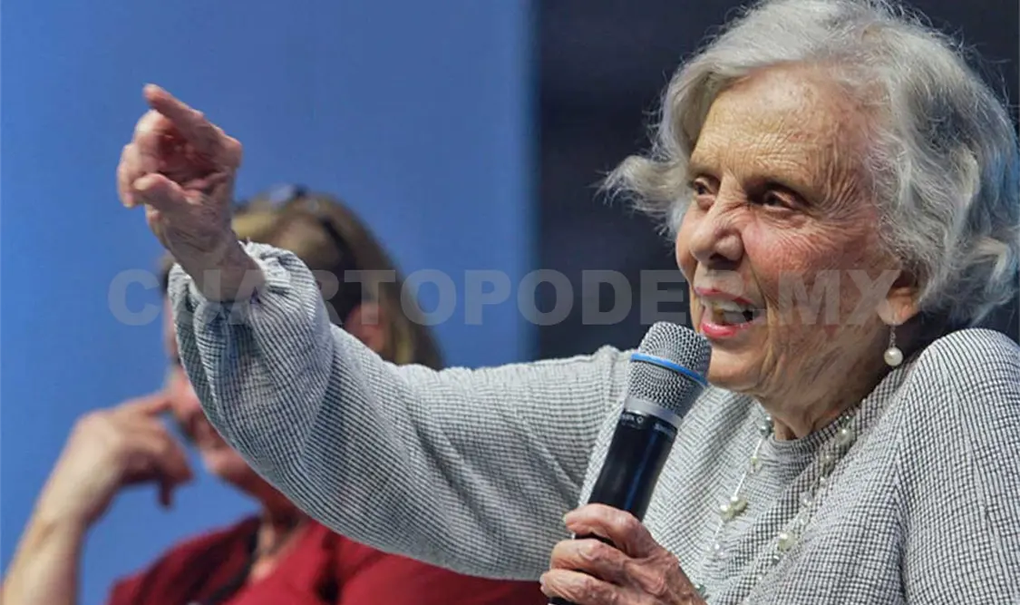 La ganadora del premio Cervantes 2013 lamentó que su comentario sea una distracción en este clima político. Cortesía.
