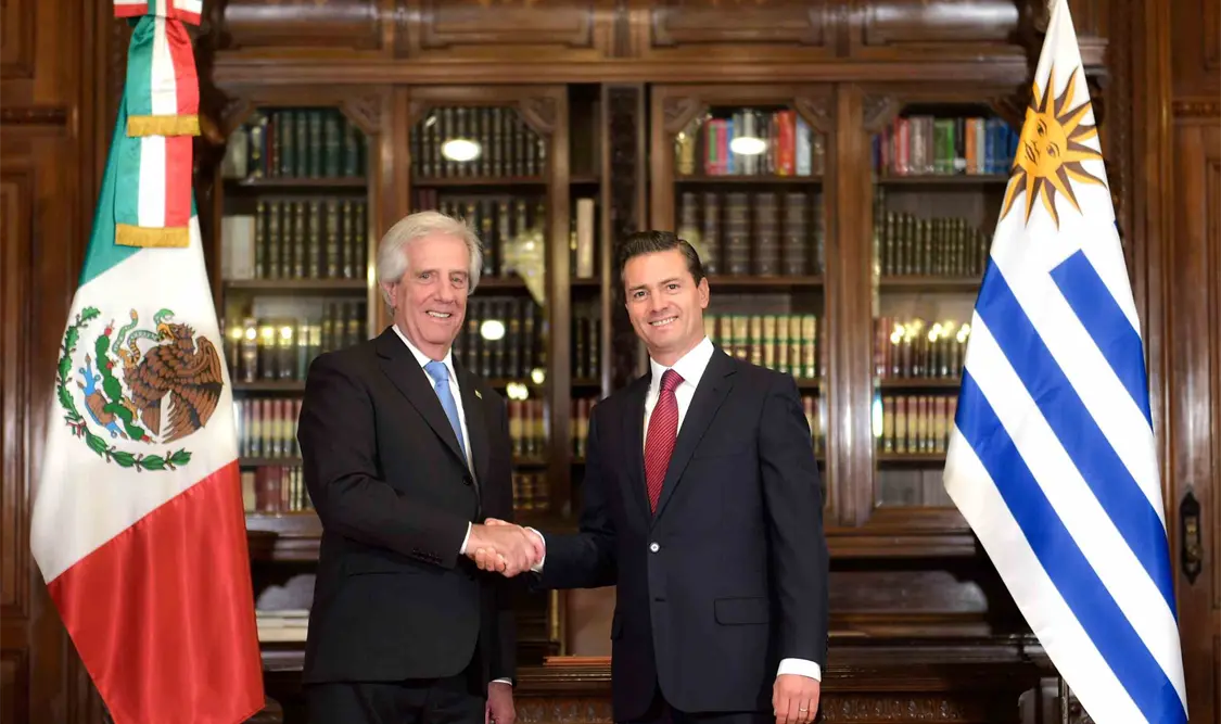 México y Uruguay acuerdan potenciar intercambio comercial