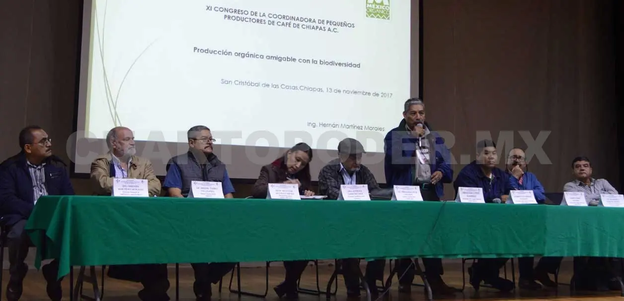 Realizan Congreso de productores de café