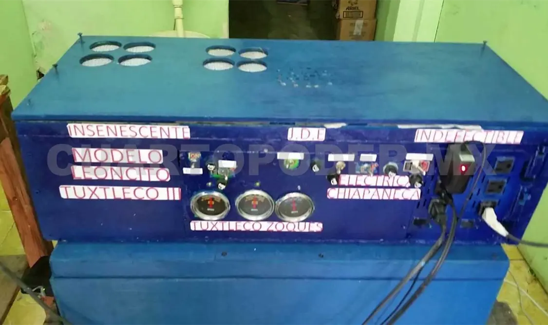 Generador de electricidad, un invento muy chiapaneco