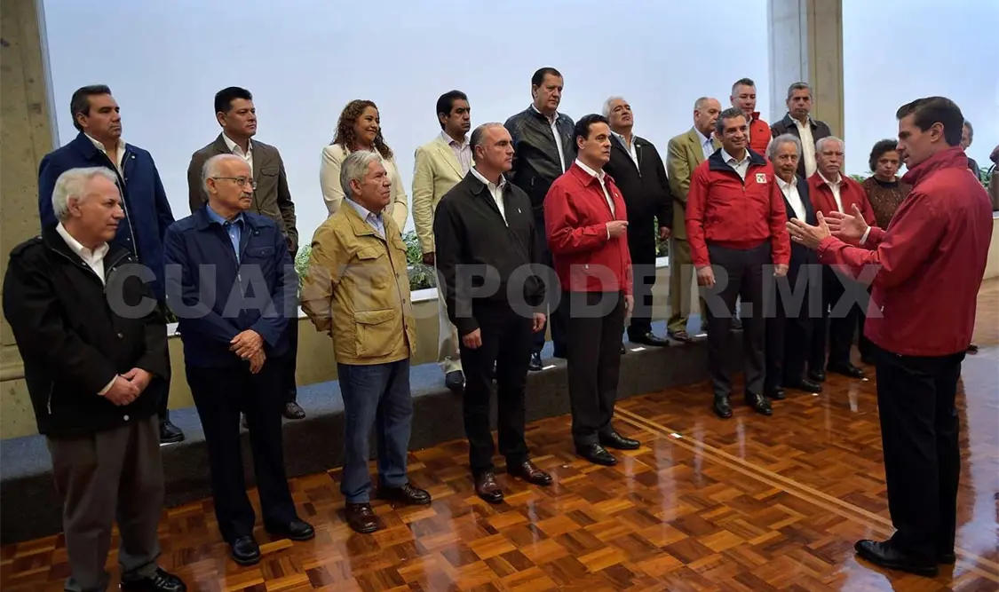 Recibe EPN nueva dirigencia de la CNC