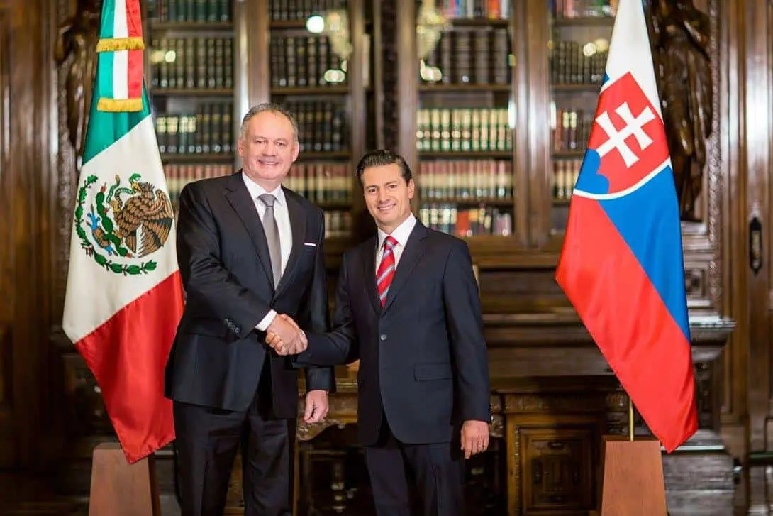 México y República Eslovaca acuerdan fortalecer relación bilateral