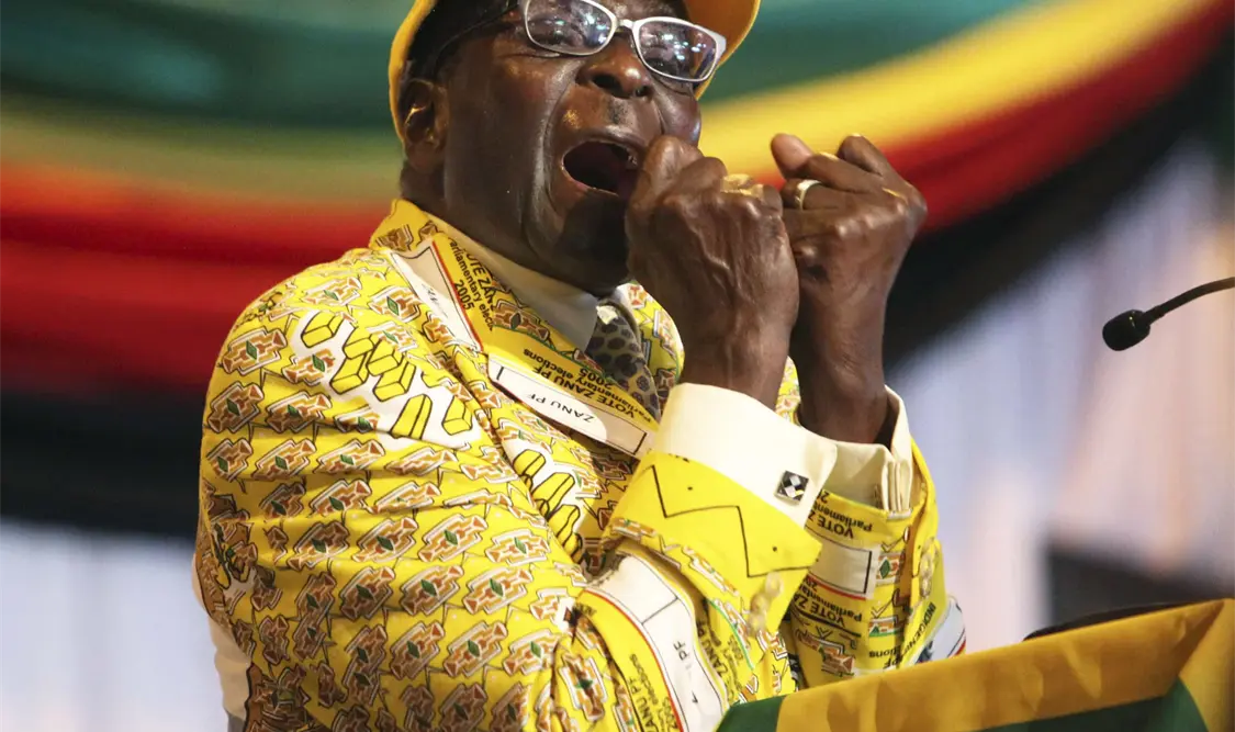 Renuncia Mugabe, deja la presidencia de Zimbabwe